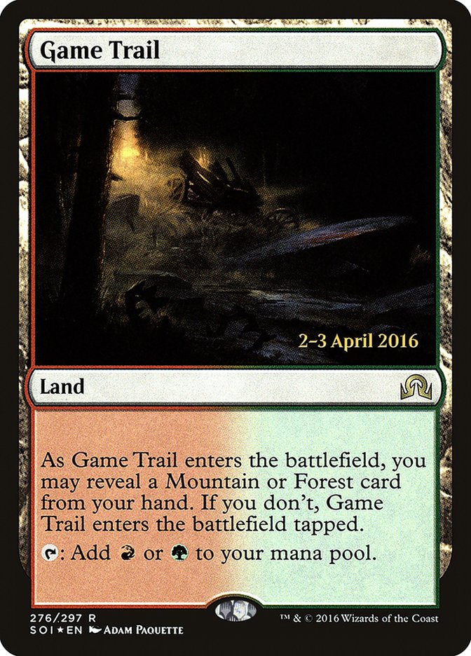 Game Trail [Shadows over Innistrad Promos] | Card Citadel