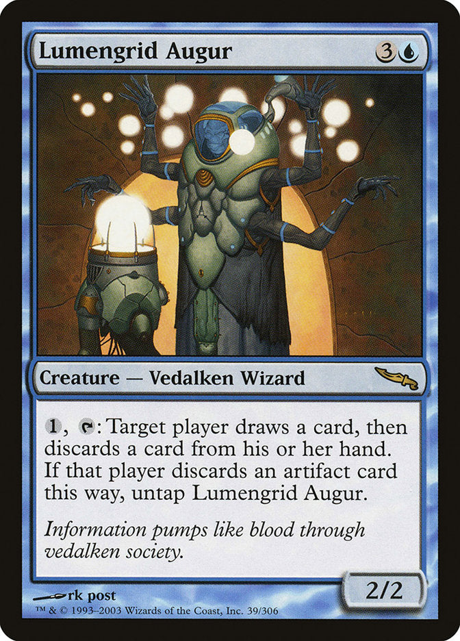 Lumengrid Augur [Mirrodin] | Card Citadel