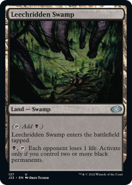 Leechridden Swamp [Jumpstart 2022] | Card Citadel