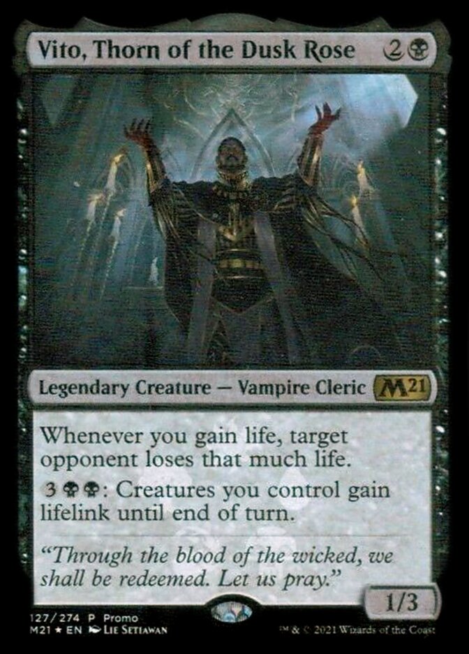 Vito, Thorn of the Dusk Rose [Resale Promos] | Card Citadel