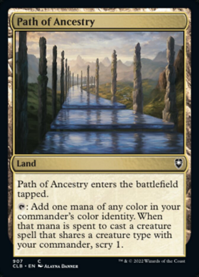 Path of Ancestry [Commander Legends: Battle for Baldur's Gate] | Card Citadel