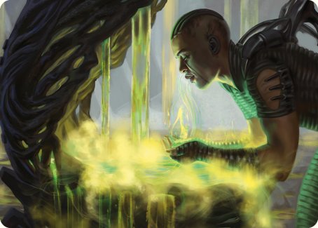 Necrogen Communion Art Card [Phyrexia: All Will Be One Art Series] | Card Citadel