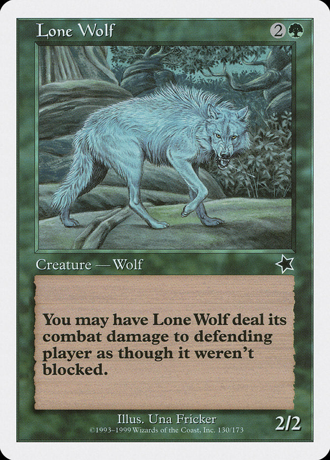 Lone Wolf [Starter 1999] | Card Citadel