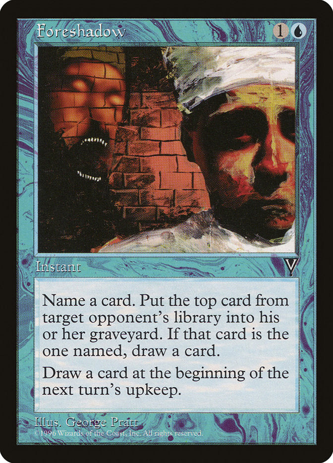 Foreshadow [Visions] | Card Citadel