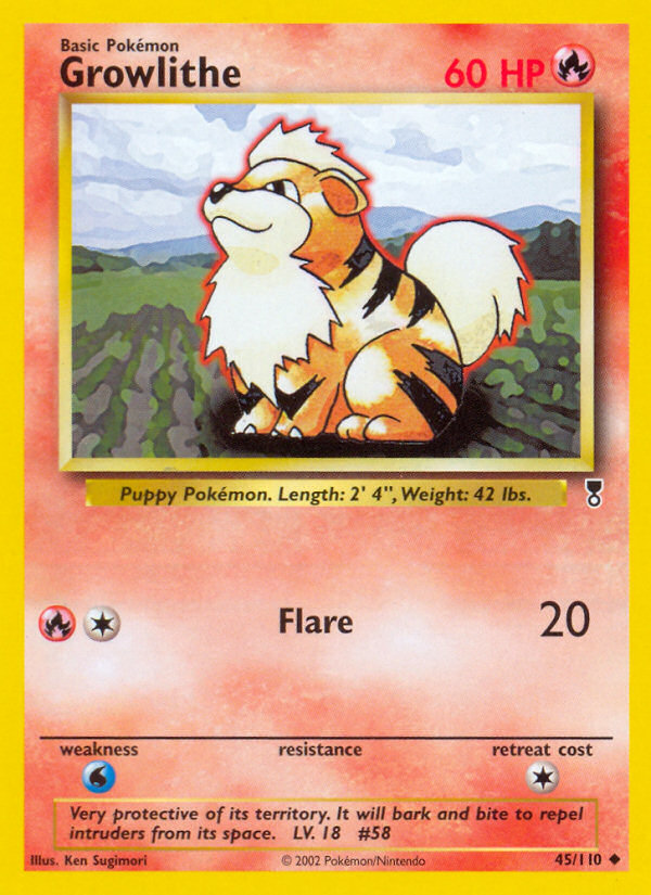 Growlithe (45/110) [Legendary Collection] | Card Citadel