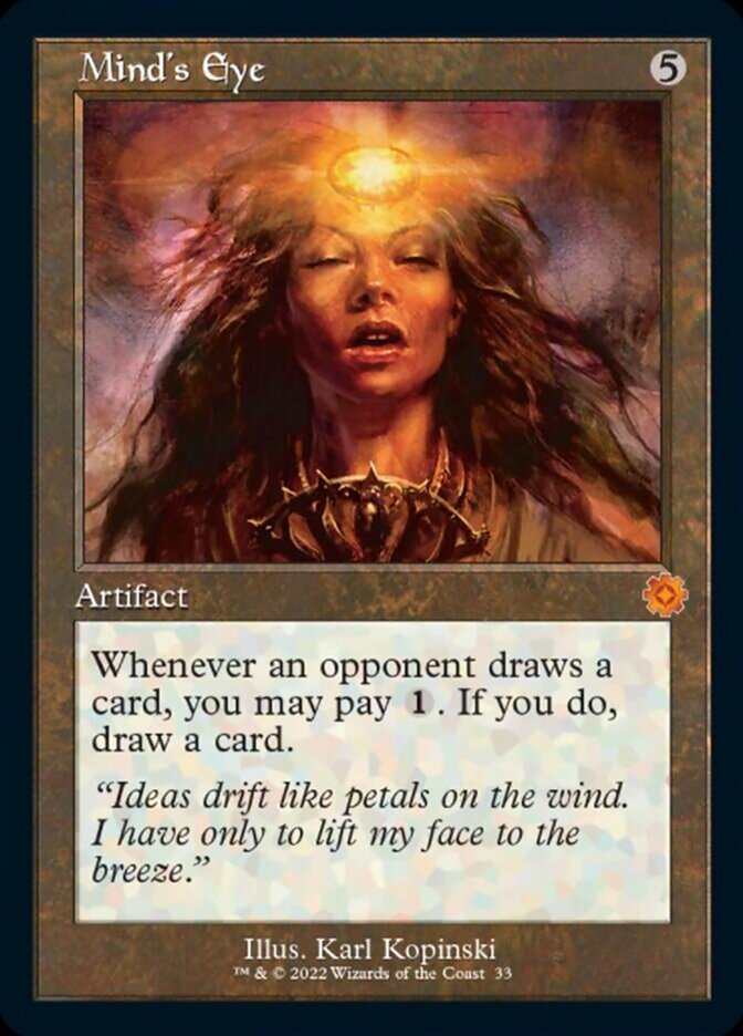 Mind's Eye (Retro) [The Brothers' War Retro Artifacts] | Card Citadel