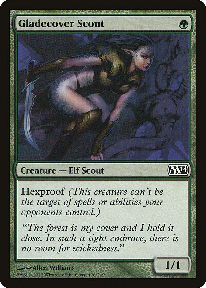 Gladecover Scout [Magic 2014] | Card Citadel