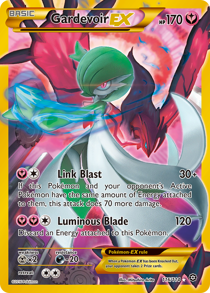 Gardevoir EX (116/114) [XY: Steam Siege] | Card Citadel