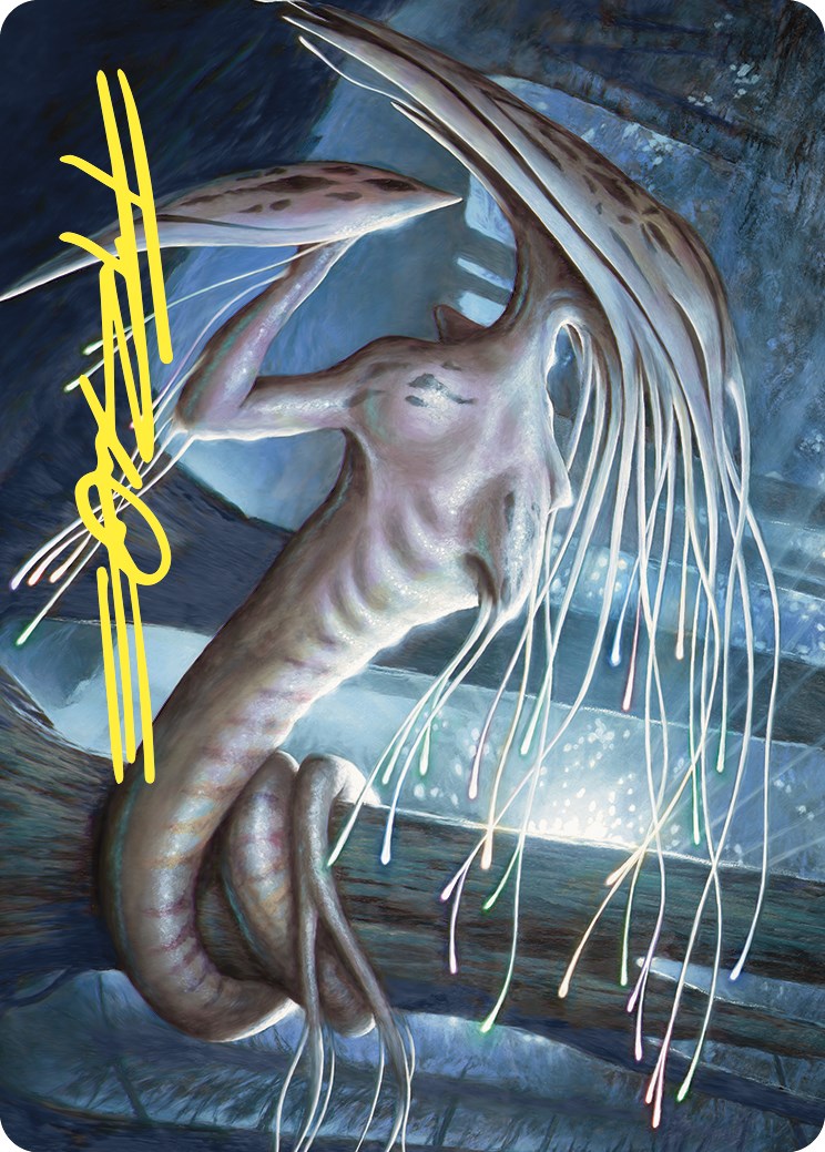 Manaweft Sliver Art Card (Gold-Stamped Signature) [Commander Masters Art Series] | Card Citadel