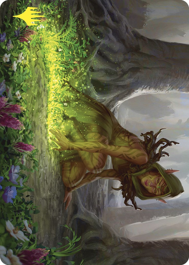 Skyshroud Claim Art Card (Gold-Stamped) [Commander Masters Art Series] | Card Citadel