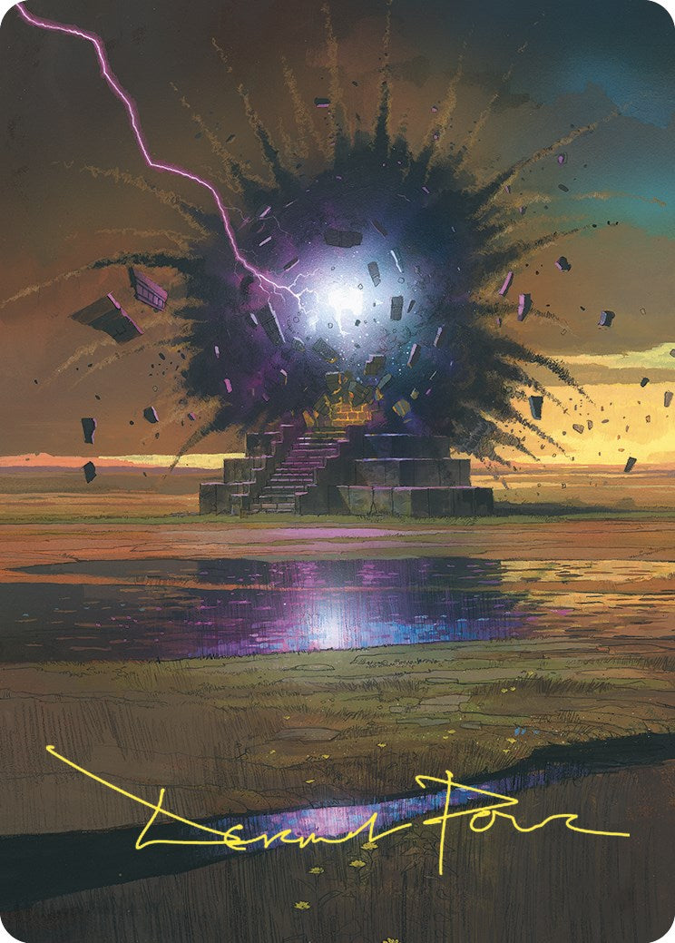 Return to Dust Art Card (Gold-Stamped Signature) [Commander Masters Art Series] | Card Citadel