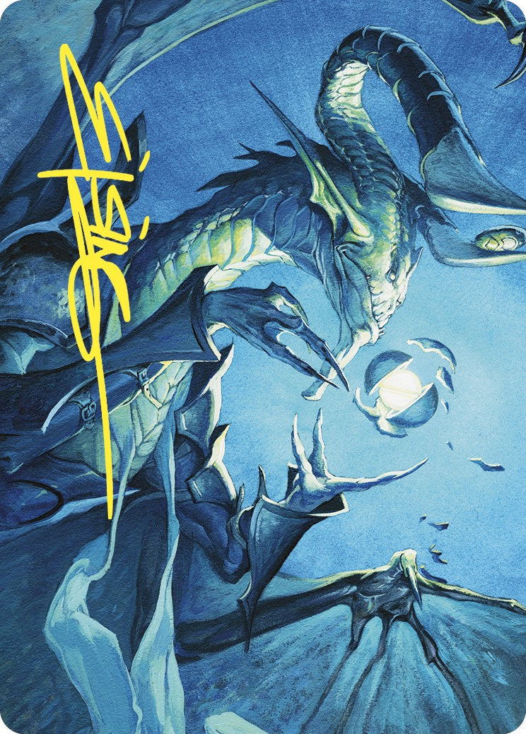 Deep Analysis Art Card (Gold-Stamped Signature) [Commander Masters Art Series] | Card Citadel