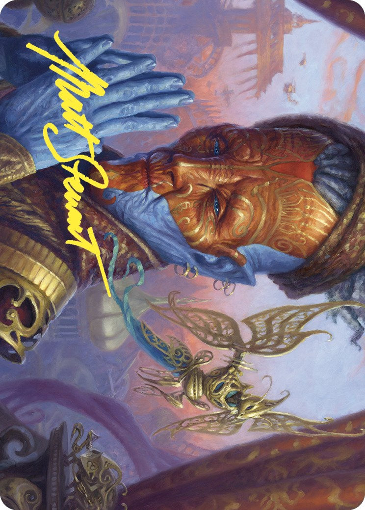 Padeem, Consul of Innovation Art Card (Gold-Stamped Signature) [Commander Masters Art Series] | Card Citadel