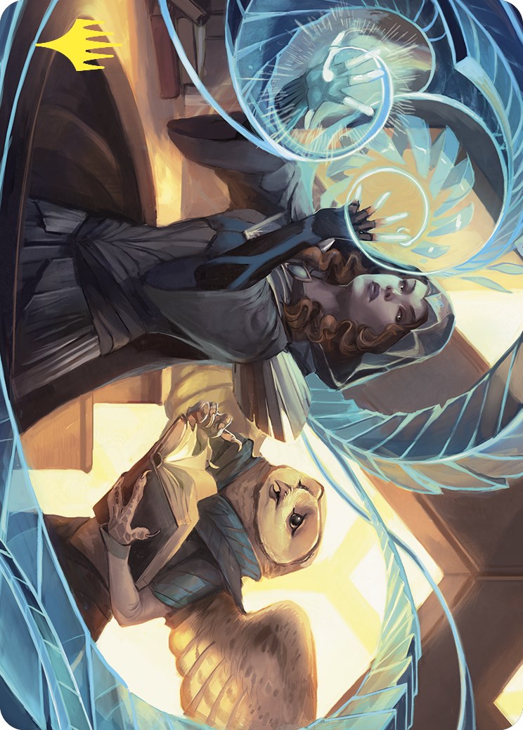 Personal Tutor Art Card (Gold-Stamped) [Commander Masters Art Series] | Card Citadel