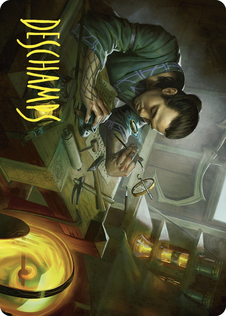 Renowned Weaponsmith Art Card (Gold-Stamped Signature) [Commander Masters Art Series] | Card Citadel