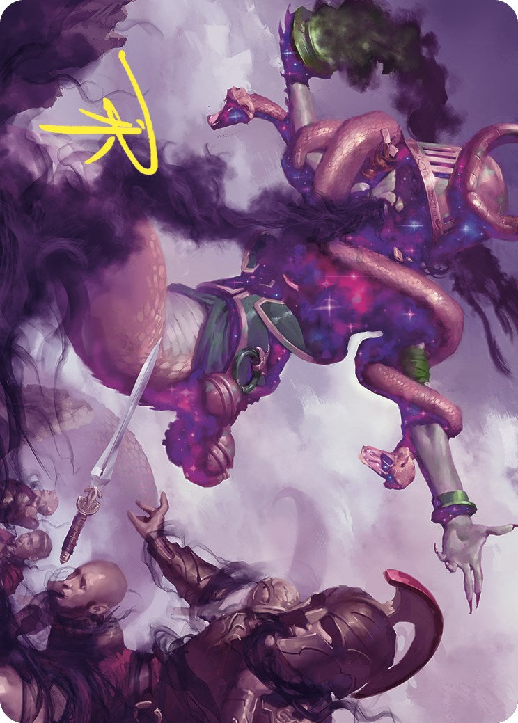 Extinguish All Hope Art Card (Gold-Stamped Signature) [Commander Masters Art Series] | Card Citadel