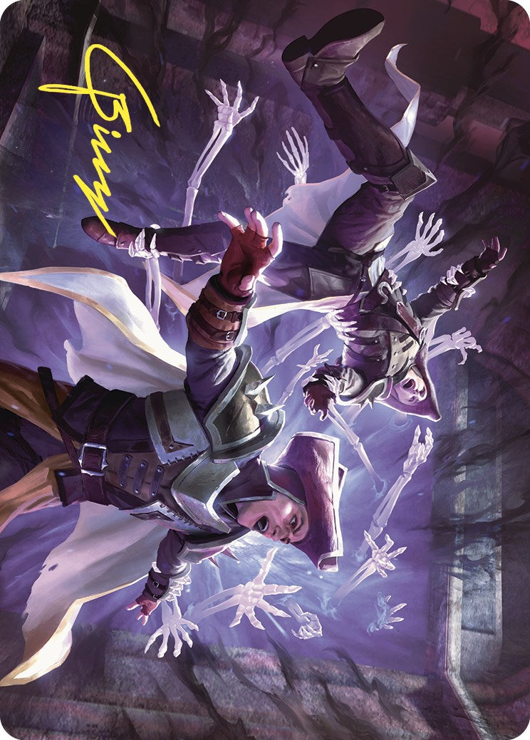 Grave Pact Art Card (Gold-Stamped Signature) [Commander Masters Art Series] | Card Citadel