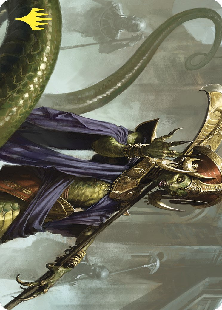 Sidisi, Brood Tyrant Art Card (Gold-Stamped) [Commander Masters Art Series] | Card Citadel