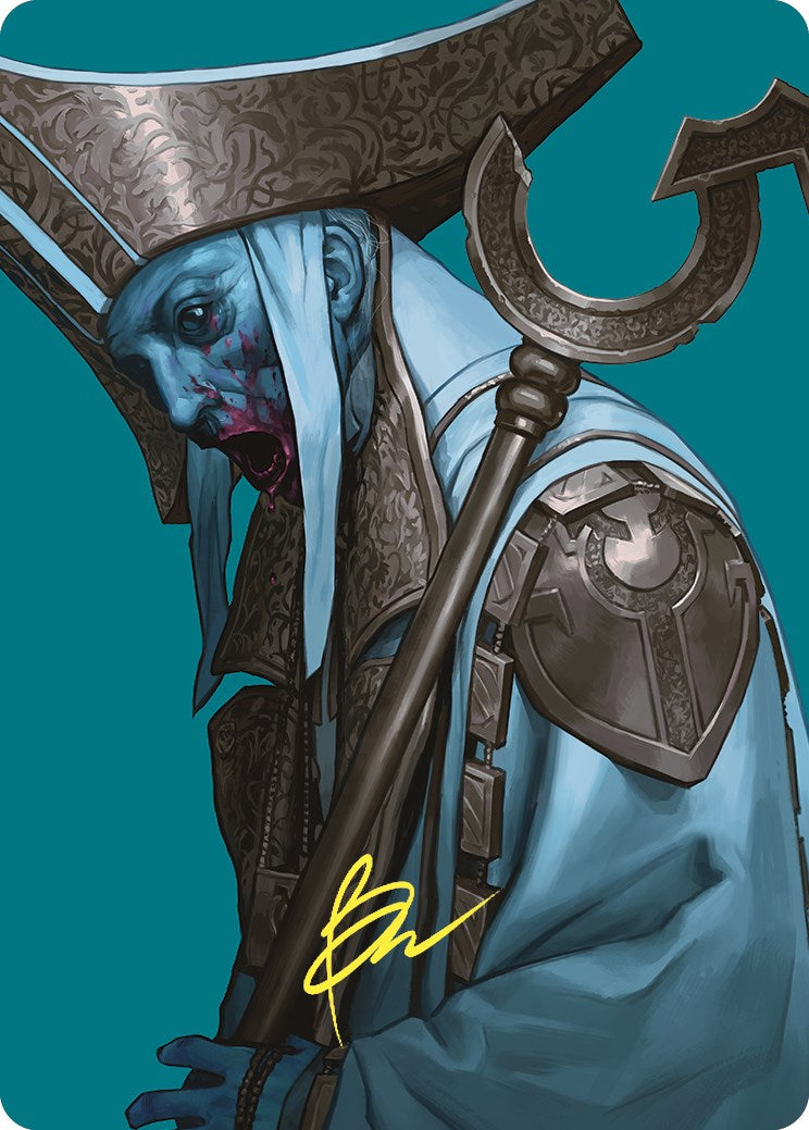 Mikaeus, the Unhallowed Art Card (Gold-Stamped Signature) [Commander Masters Art Series] | Card Citadel