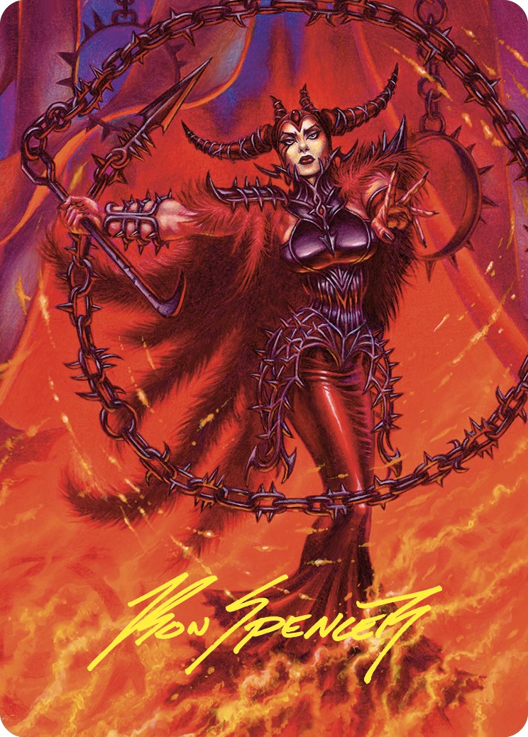 Deadly Rollick Art Card (Gold-Stamped Signature) [Commander Masters Art Series] | Card Citadel