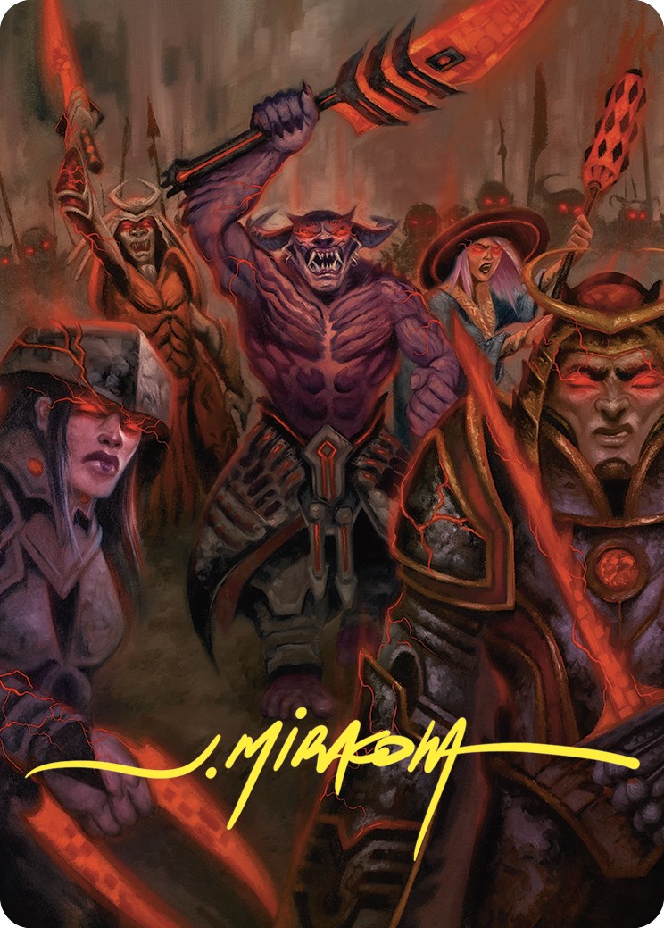 Insurrection Art Card (Gold-Stamped Signature) [Commander Masters Art Series] | Card Citadel