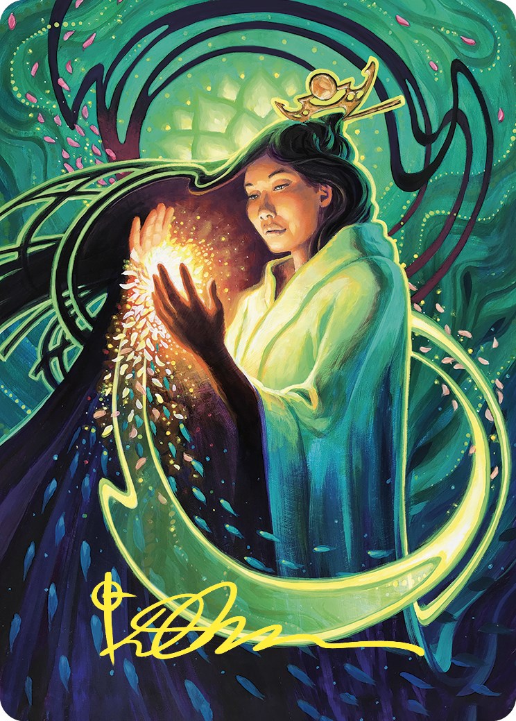 Obscuring Haze Art Card (Gold-Stamped Signature) [Commander Masters Art Series] | Card Citadel