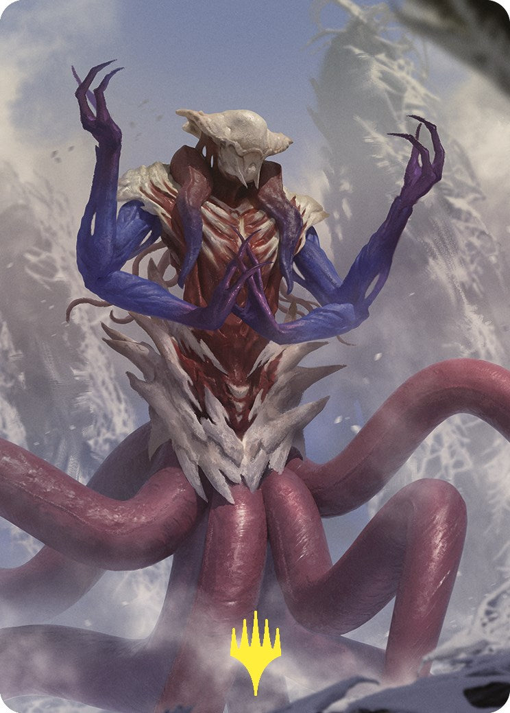 Zhulodok, Void Gorger Art Card (Gold-Stamped) [Commander Masters Art Series] | Card Citadel