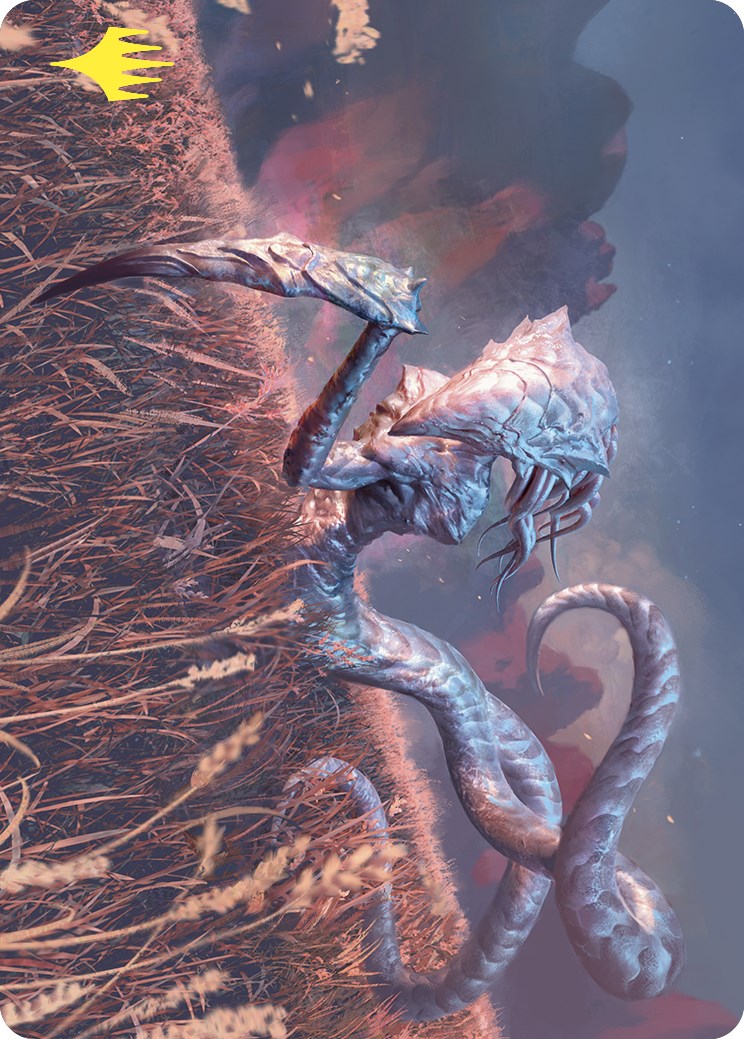 Bonescythe Sliver Art Card (Gold-Stamped) [Commander Masters Art Series] | Card Citadel