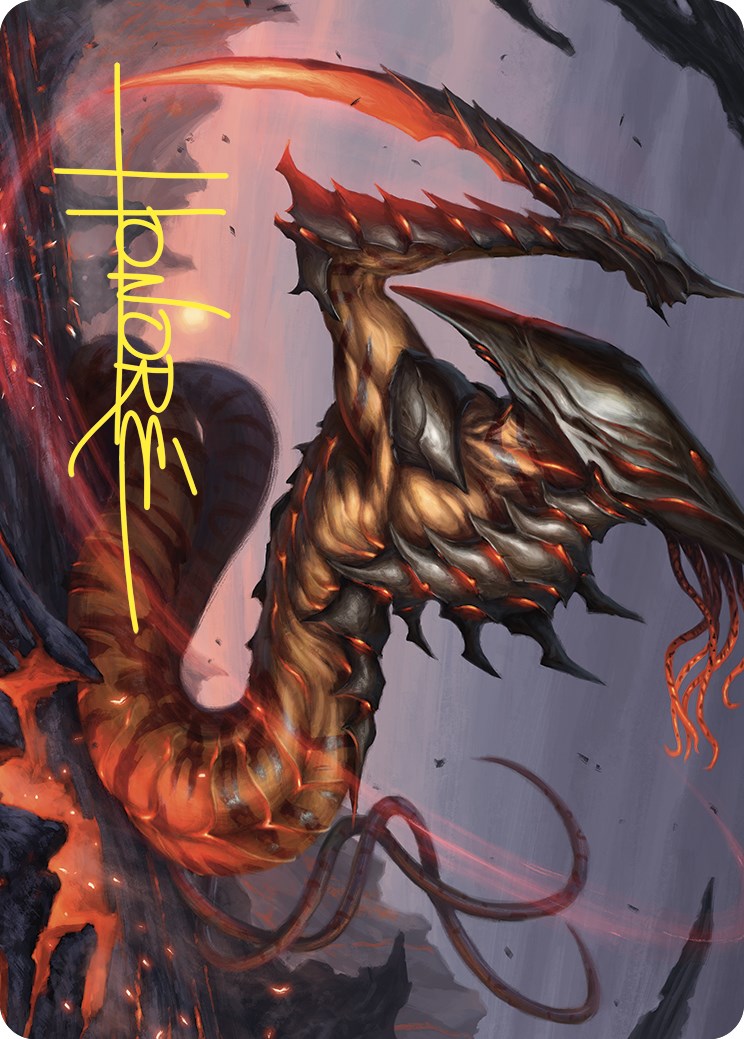 Blade Sliver Art Card (Gold-Stamped Signature) [Commander Masters Art Series] | Card Citadel