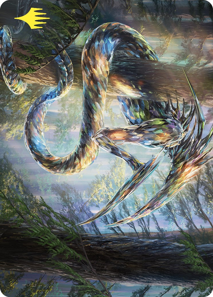 Gemhide Sliver Art Card (Gold-Stamped) [Commander Masters Art Series] | Card Citadel