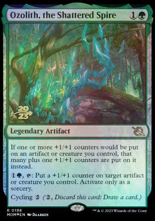 Ozolith, the Shattered Spire [March of the Machine Prerelease Promos] | Card Citadel