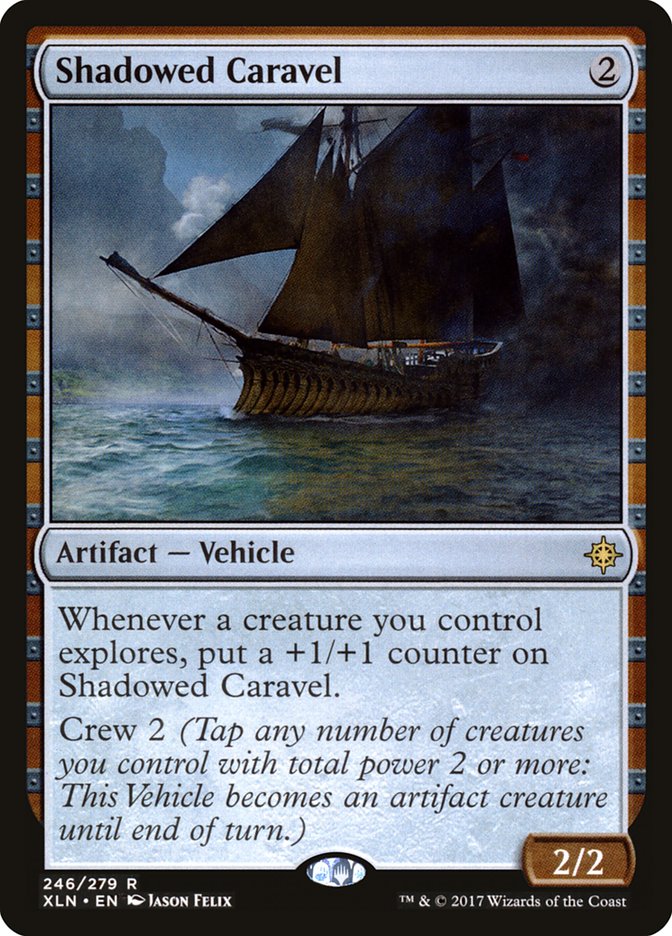 Shadowed Caravel [Ixalan] | Card Citadel