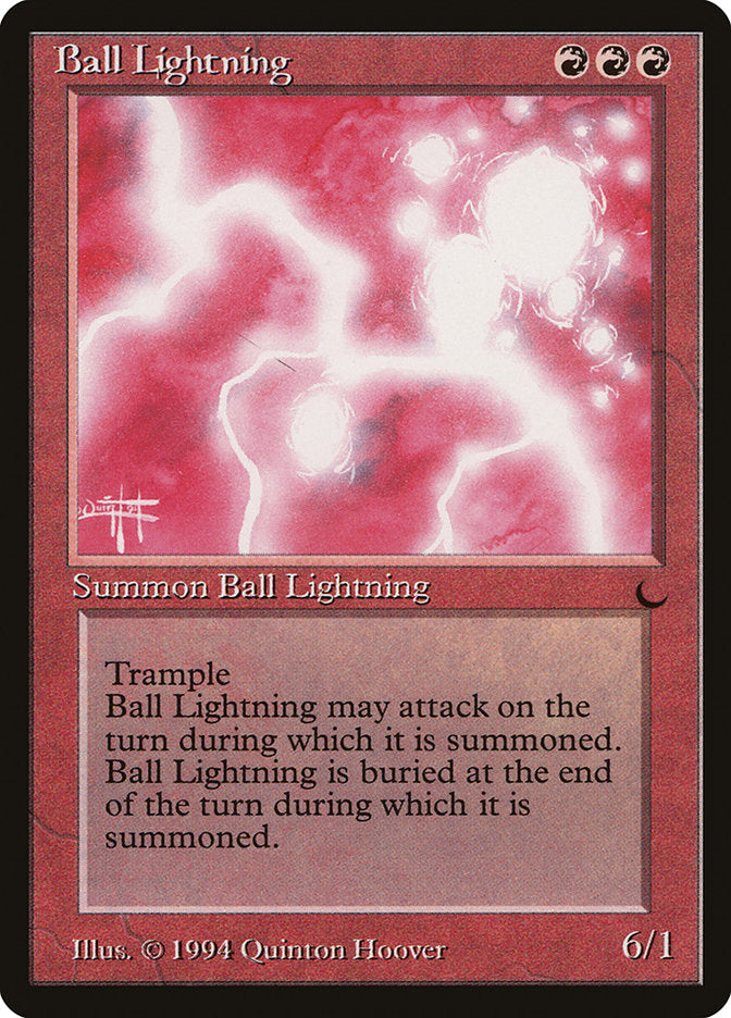 Ball Lightning [The Dark] | Card Citadel