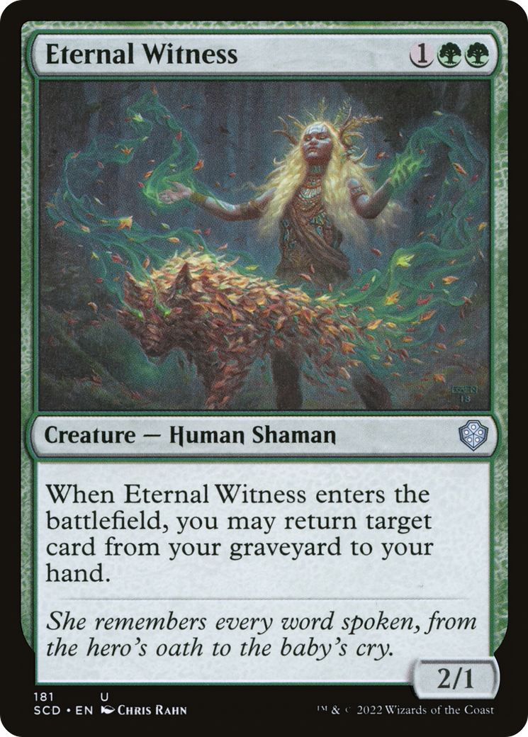 Eternal Witness [Starter Commander Decks] | Card Citadel