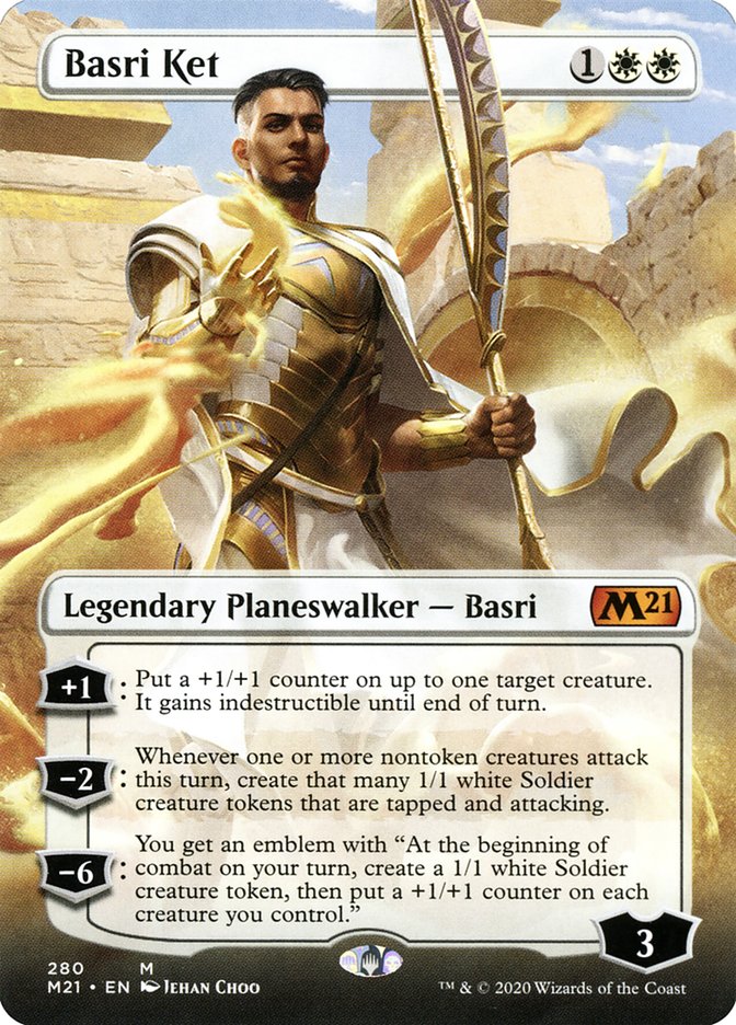 Basri Ket (Borderless) [Core Set 2021] | Card Citadel