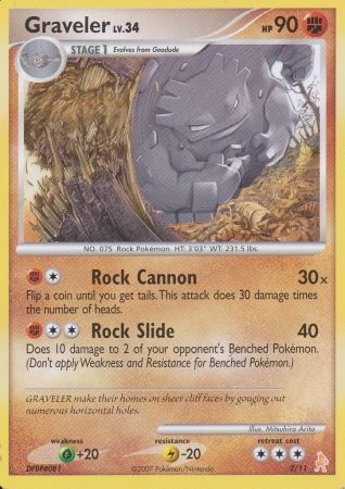 Graveler (2/11) [Diamond & Pearl: Trainer Kit - Lucario] | Card Citadel