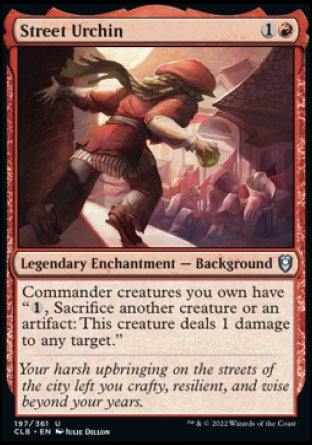 Street Urchin [Commander Legends: Battle for Baldur's Gate] | Card Citadel