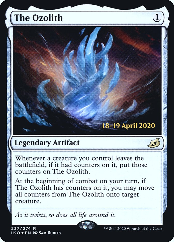 The Ozolith  [Ikoria: Lair of Behemoths Prerelease Promos] | Card Citadel