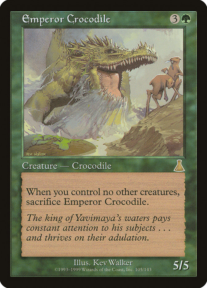 Emperor Crocodile [Urza's Destiny] | Card Citadel