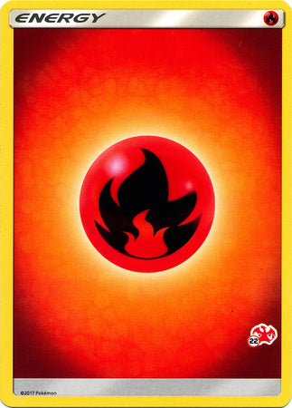 Fire Energy (Charizard Stamp #22) [Battle Academy 2020] | Card Citadel