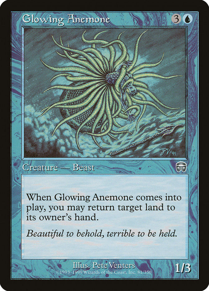 Glowing Anemone [Mercadian Masques] | Card Citadel