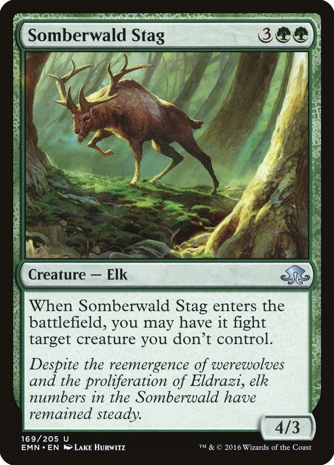 Somberwald Stag [Eldritch Moon] | Card Citadel