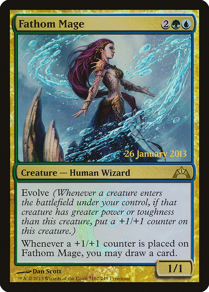 Fathom Mage [Gatecrash Promos] | Card Citadel