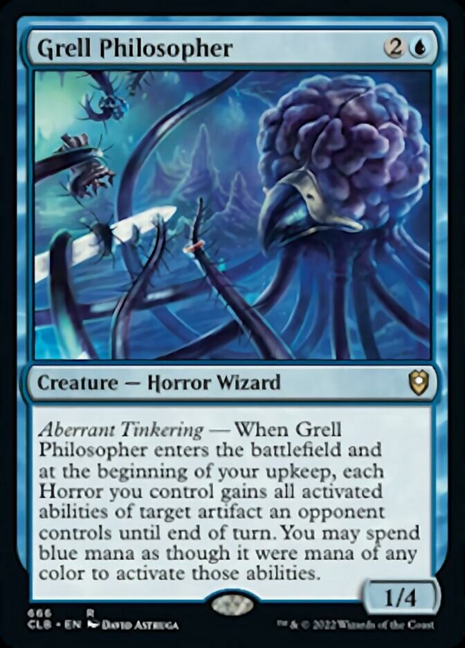 Grell Philosopher [Commander Legends: Battle for Baldur's Gate] | Card Citadel