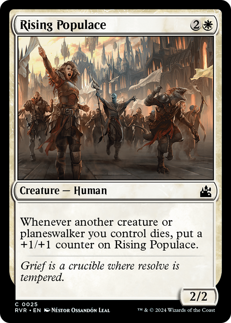 Rising Populace [Ravnica Remastered] | Card Citadel