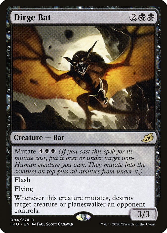 Dirge Bat [Ikoria: Lair of Behemoths] | Card Citadel