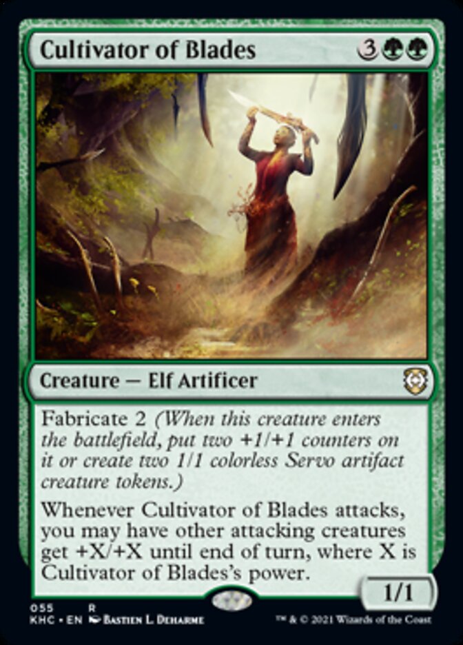 Cultivator of Blades [Kaldheim Commander] | Card Citadel