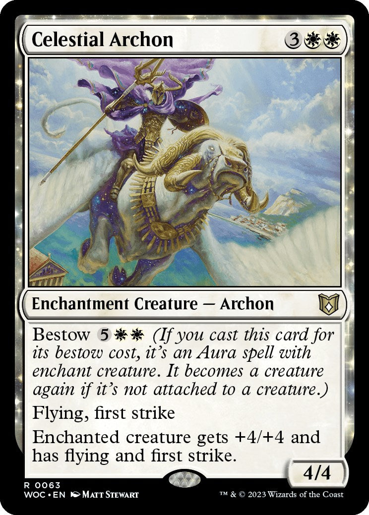 Celestial Archon [Wilds of Eldraine Commander] | Card Citadel