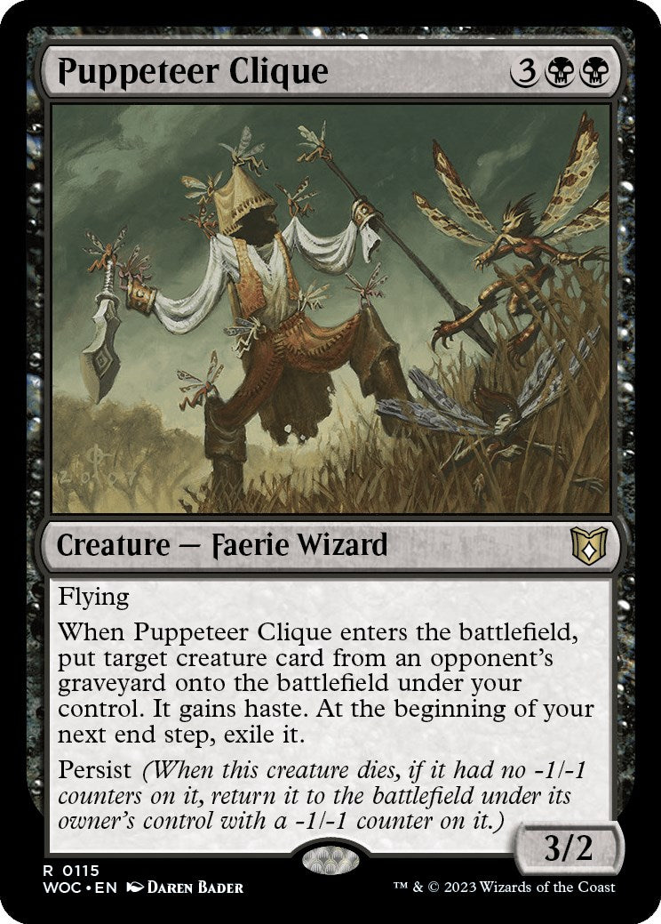 Puppeteer Clique [Wilds of Eldraine Commander] | Card Citadel
