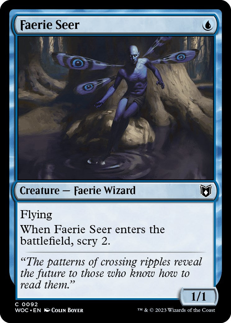 Faerie Seer [Wilds of Eldraine Commander] | Card Citadel